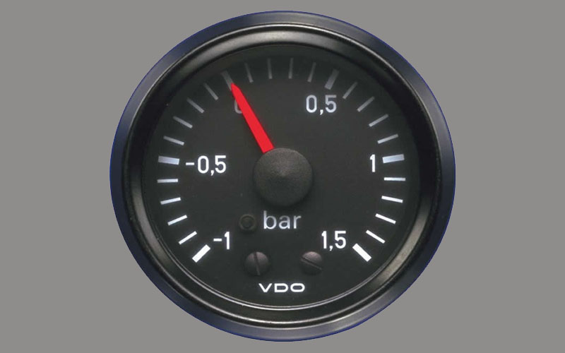 Turbo Charge Gauges -1 tot 1-5Bar